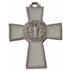 croce s.b. double  smalto bianco