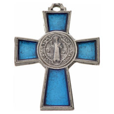 croce s.b. double  smalto blu