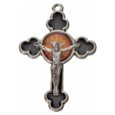 croce spirito santo S  smalto  nero