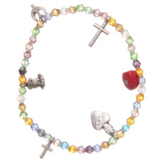 bracciale-perline-multicolor-sacro-cuore-di-gesu
