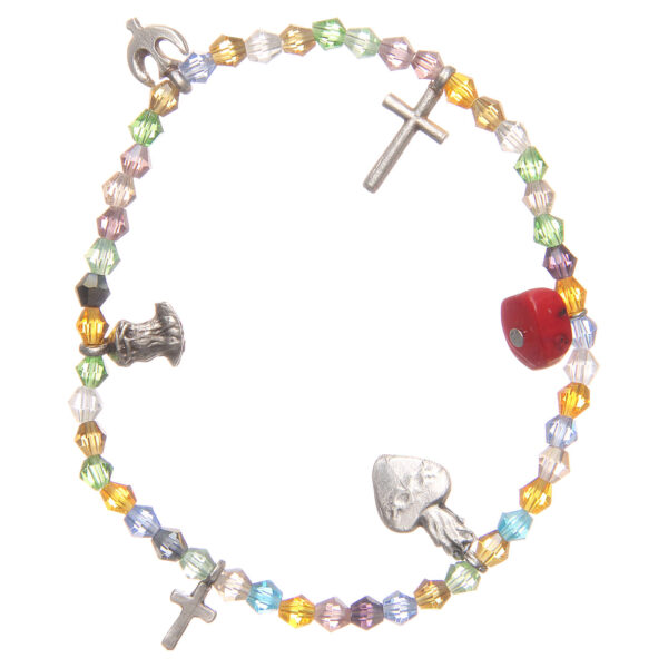 bracciale-perline-multicolor-sacro-cuore-di-gesu