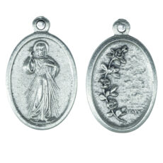 Gesù misericordioso medaglia ovale 22 mm @@