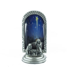 Presepe vetrina a cupola stella cometa