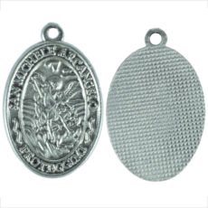 San Michele Arcangelo medaglia ovale 22 mm